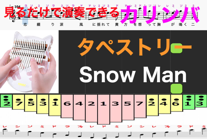 タペストリー　カリンバ